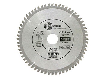 Диск пильный 210х30/32 мм 60 зуб. универсальный  Multi Material