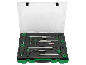 Набор ключей L-Type шестигр. 2-10мм 9шт в пласт.боксе TOPTUL