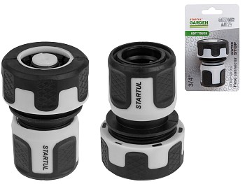 Муфта быстросъемная 3/4" с автостоп. STARTUL GARDEN (ST6017-08-3/4)