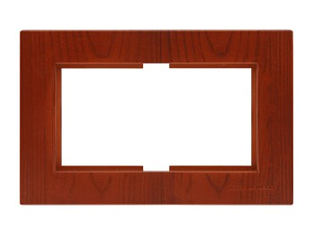Рамка для 2-ой розетки вишня, RITA, MUTLUSAN