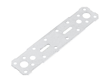 Пластина крепежная 180х40 белый цинк Цвiк