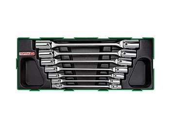 Набор-сет ключей шарнирных 7предм. TOPTU