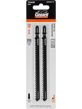 Пилка лобз. по дереву T344D (2 шт.) GEPARD