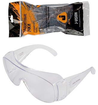 Очки открытые JETA SAFETY J-Vision прозрачные