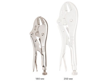 Зажим с фиксатором 180мм прямые губки PRO STARTUL (PRO-6054-01)