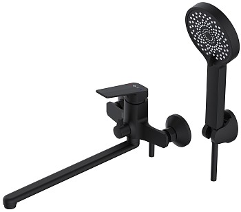 Смеситель для ванны (Lt) D35, серия WIN (black) AV Engineering