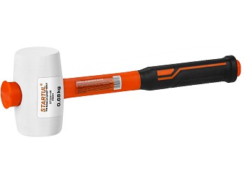 Киянка резиновая белая 0,68кг с фибергл. рукояткой STARTUL PROFI (ST2201-06)