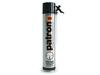 Пена монтажная бытовая всесезонная PATRON Калибр 30 (555мл)