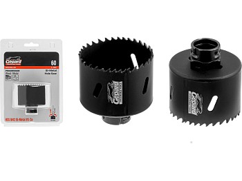 Коронка биметаллическая  d60 мм PROGRESSOR GEPARD