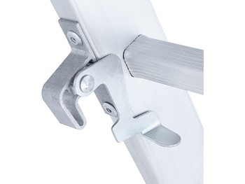 Лестница алюм. 2-х секц. 250/446см 2х10 ступ., 8,8кг PRO STARTUL (ST9946-10)