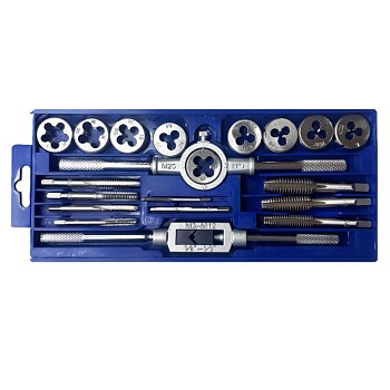 Набор метчиков и плашек 20 предметов (дюймовые) Хорекс Авто HZ 31.1.020S