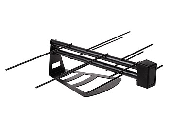 ТВ антенна комнатная для цифрового телевидения DVB-T2 «Активная», RX-267 REXANT