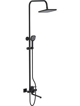 Душевая система D35, серия 730 черный ECONOCE