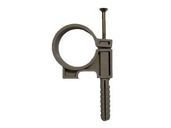 Хомут-дюбель технический для труб 32 мм (5 шт.) (Бобер)