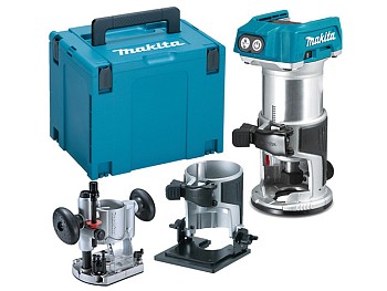 Аккум. фрезер кромочный MAKITA LXT DRT 50 ZJX2 в чем.