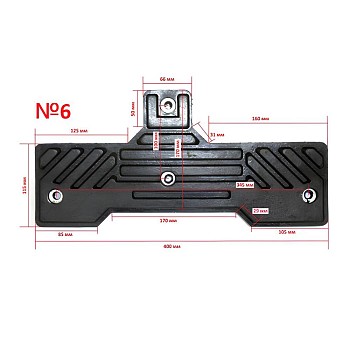 Накладка резиновая на отжим колеса для LC885 Хорекс Авто HZ 08.300.030