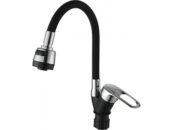 Смеситель для кухни D40-A, серия 240 черный, ECONOCE