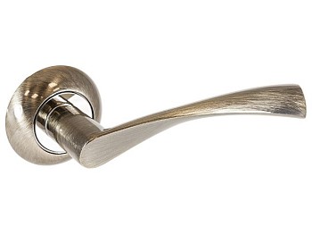 Ручка дверная "ОСКАР" AB (1300) ст.бронза АЛЛЮР