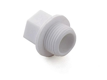 Заглушка резьбовая ПП 3/4" PN25, бел. РТП