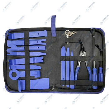 Набор для снятия внутренней обшивки автомобиля (19 предметов) Хорекс Авто HZ 25.1.183S