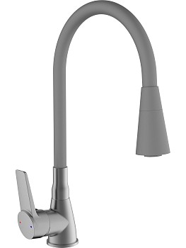 Смеситель для кухни D35-A черный, серия 570 ECONOCE