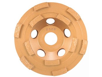 Алмазная чашка 125х22 мм по бетону универс. двухрядная MAKITA