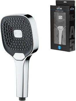 Душевая лейка, 3-функц., a-five