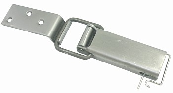 Замок накидной 1-1, белый цинк STARFIX