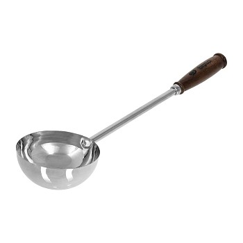 Ковш из нержавеющей стали 0,5 л, длина 47 см, "Банные штучки"