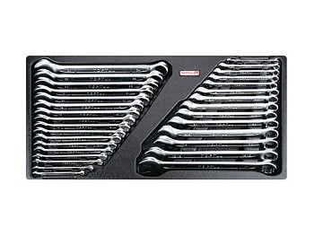 Набор-сет ключей комбинир. 31предм. TOPTUL