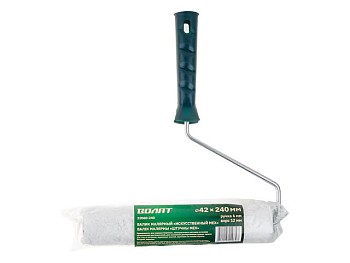 Валик "ИСКУССТВЕННЫЙ МЕХ" 42-240мм с ручкой 6мм ВОЛАТ