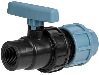 Кран шар. 20 х 1/2" вн. (для ПЭ труб), AV Engineering