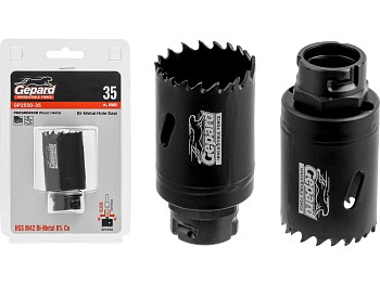 Коронка биметаллическая  d35 мм PROGRESSOR GEPARD