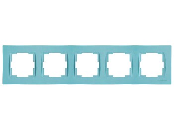 Рамка 5-ая горизонтальная синяя, RITA, MUTLUSAN