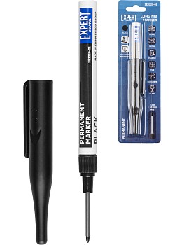 Маркер перманентный с удлин. наконеч. 1мм черный EXPERT STARTUL (SE3220-01)