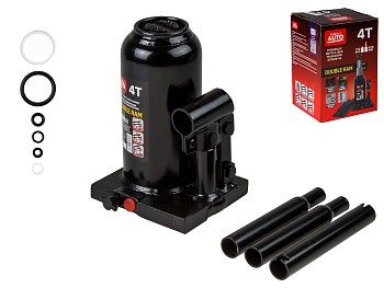 Домкрат гидравлический 4т бутылочный 170-420мм (телескопический) STARTUL AUTO (ST8026-04)