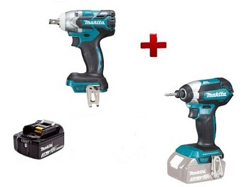 Аккум.  ударный гайковерт MAKITA LXT DTW 285 Z в кор. + АКЦИЯ  АКБ BL1860 со скидкой 50%