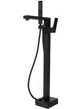 Смеситель для ванны (Lt) D35, серия Lily черный, a-five