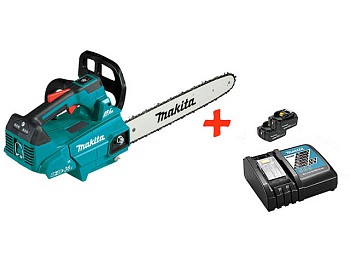 Аккум. пила цепная MAKITA DUC 356 Z шина 35 см (14"), 3/8,1.1 мм + АКЦИЯ (2 аккум и зар) со скидкой