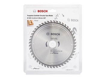 Диск пильный 190х30 мм 48 зуб. по дереву ECO WOOD BOSCH