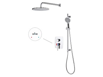 Душевая система (Lt) D35, серия Lotus хром, a-five