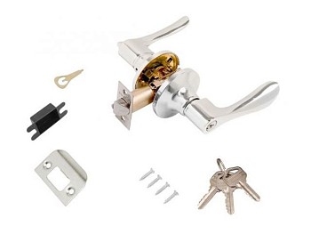 Защелка врезная межкомнатная 8531 ET CP хром кл/фикс СТАНДАРТ