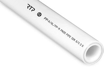 Труба ПП алюм. 25х4.2 PN25 бел. 4м РТП