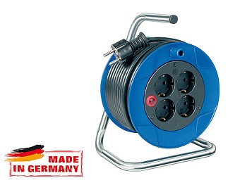 Удлинитель на катушке 15м (4 роз., 3.5кВт, с/з) Brennenstuhl Garant