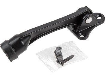 Фиксатор дверной L134 черный STARFIX