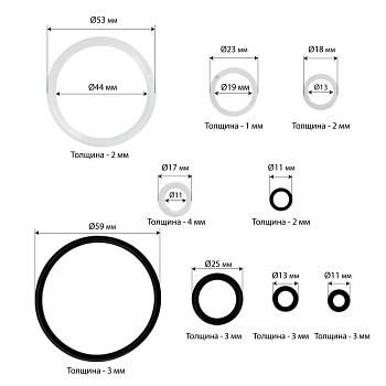 Ремонтный комплект насоса гидравлического пресса Хорекс Авто HZ 01.1.022-1