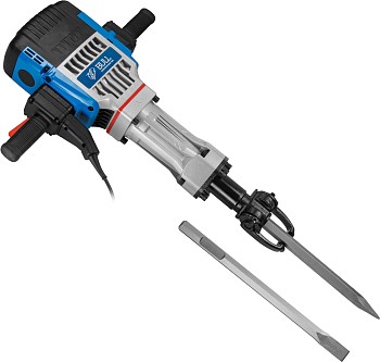 Отбойный молоток BULL SH 3001 в кор. 2000 Вт, 75 Дж, HEX 28.6 мм, 1050 уд/мин, 5 м кабель