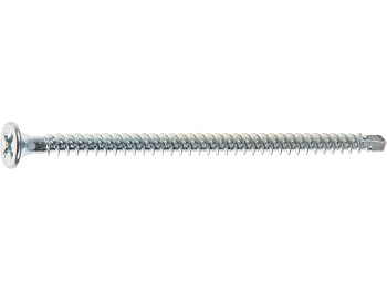 Саморез 4.2х75 мм для монтажа ГКЛ к металлу, цинк, со сверлом (10 шт в зип-локе) STARFIX