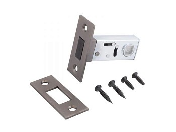 Защелка врезная межк. L50-8M MBN графит магн. АЛЛЮР