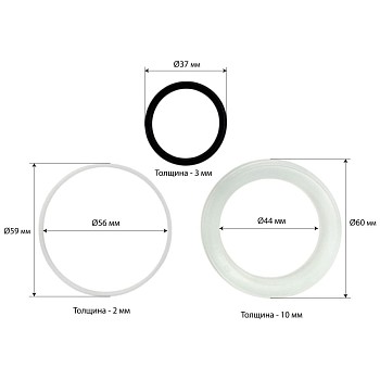 Ремонтный комплект цилиндра 20 т Хорекс Авто HZ 02.2.011J